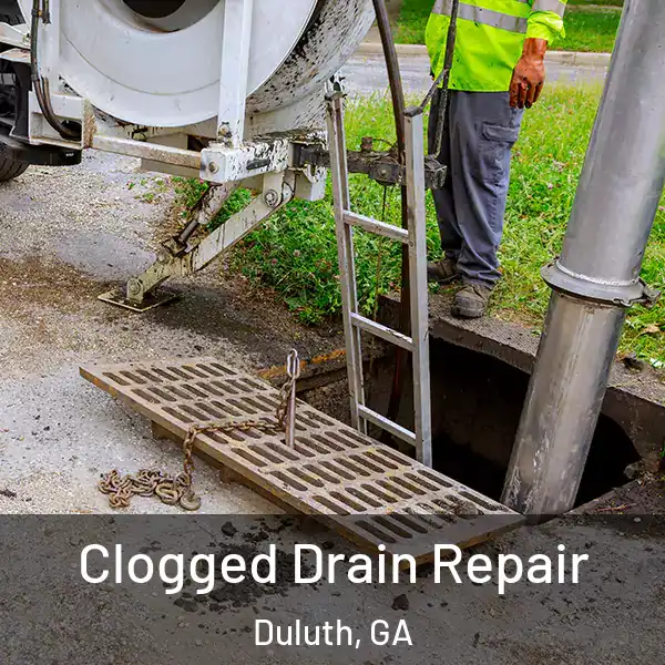  Clogged Drain Repair Duluth, GA