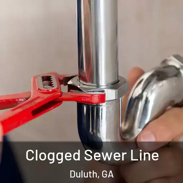  Clogged Sewer Line Duluth, GA