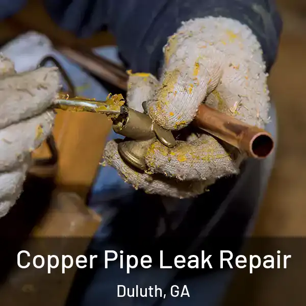 Copper Pipe Leak Repair Duluth, GA