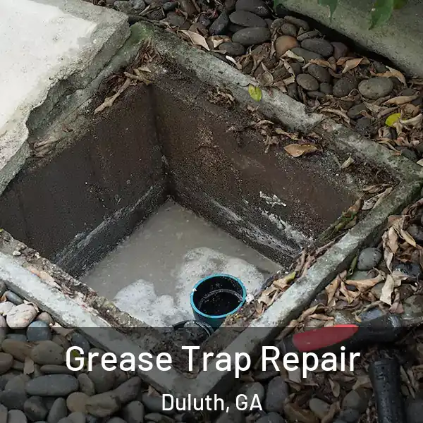  Grease Trap Repair Duluth, GA