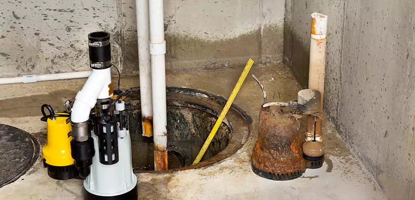 Installing Sump Pump in Finished Basement in Duluth, GA