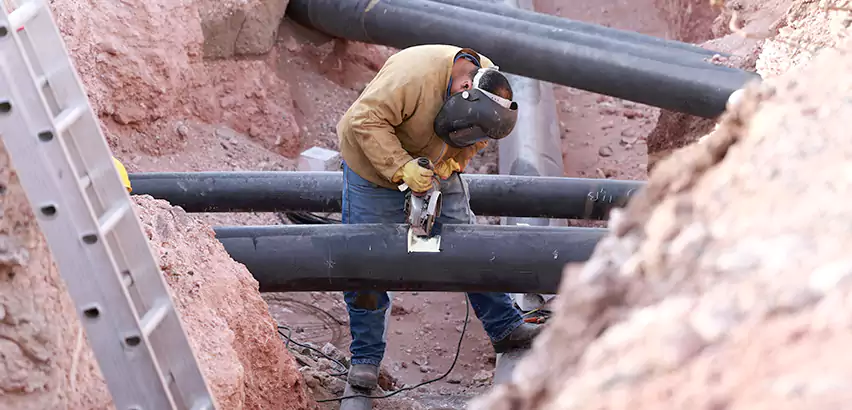 Cast Iron Sewer Pipe Replacement in Duluth