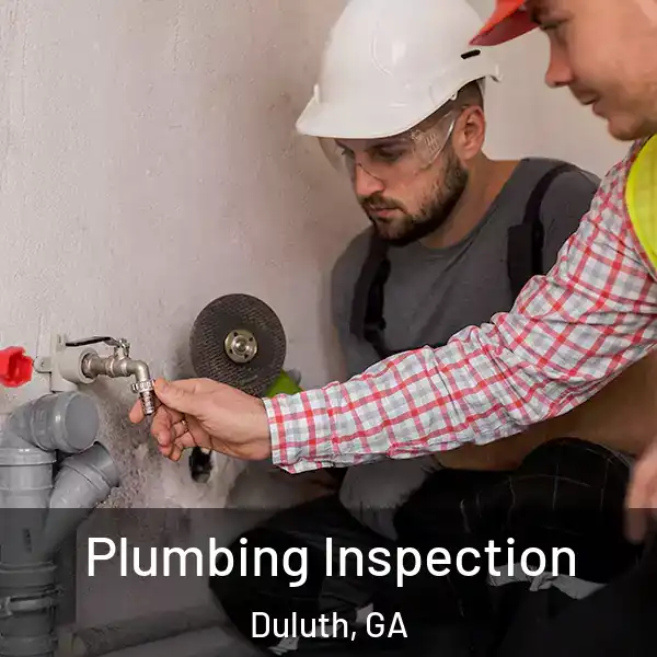  Plumbing Inspection Duluth, GA
