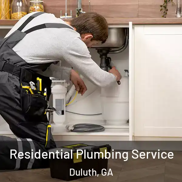  Residential Plumbing Service Duluth, GA